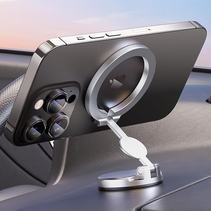 Folding Magnetic Car Phone Holder