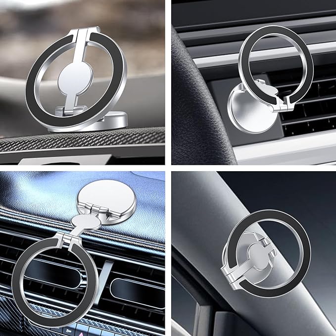 Folding Magnetic Car Phone Holder