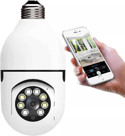 Wireless Wifi Light Bulb Camera Security Camera