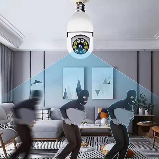 Wireless 1080P WiFi Bulb Camera